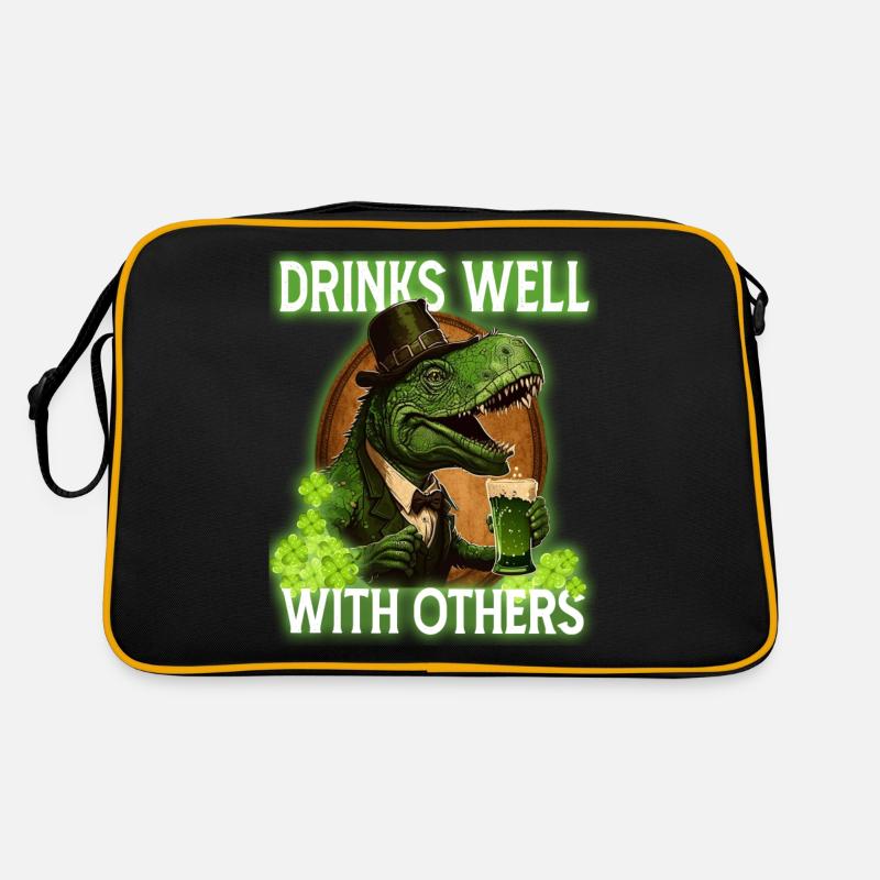 St Paddys St Patricksday St Patrick Day Retro Tasche