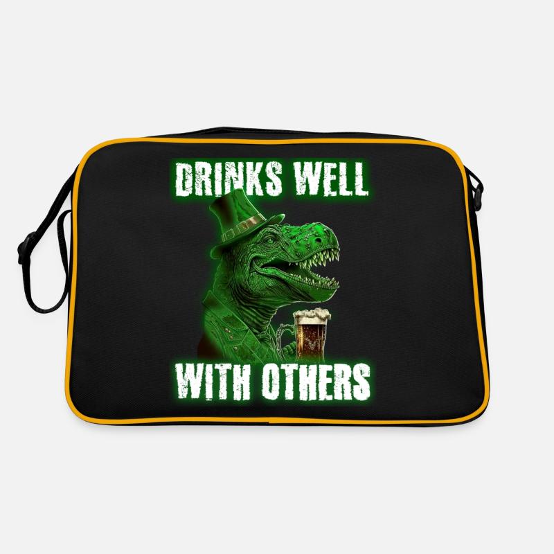 St Paddys St Patricksday St Patrick Day Retro Tasche