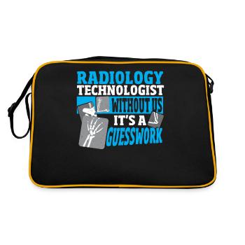 Technologue en radiologie sans nous c’est un - Sac Retro - noir/or - Dos