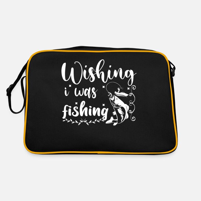 J’aimerais pêcher 1 - (2) Sac Retro