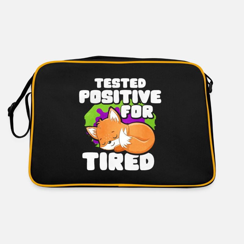 Positiv Auf Müde Getestet Fuchs Retro Tasche