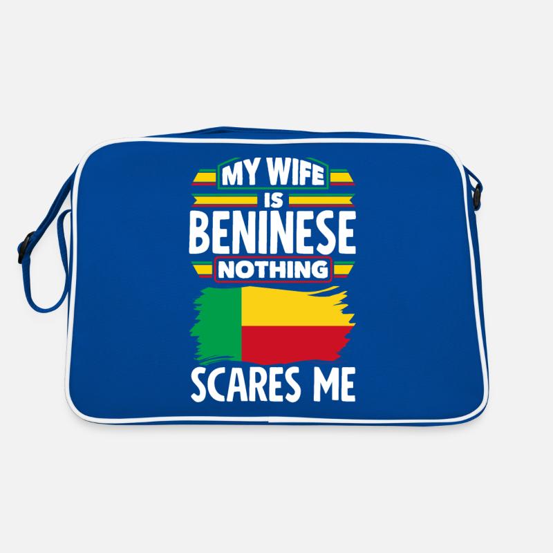 Béninois Bénin Drapeau Béninois Citation Sac Retro