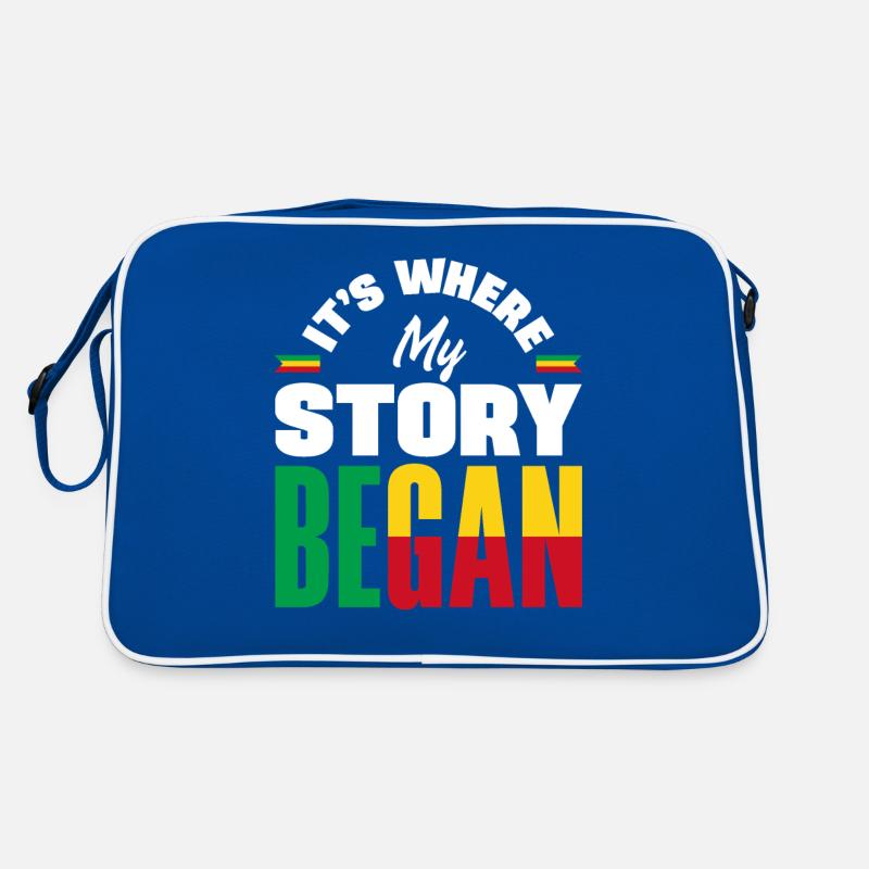Béninois Bénin Drapeau Béninois Citation Sac Retro