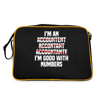 Examen d’auditeur fiscal - Sac Retro - noir/or - Dos