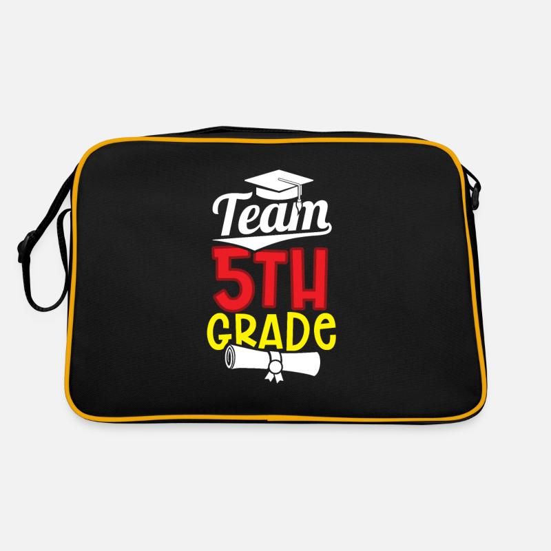 Équipe 5 classe école cinquième année cinquième année Sac Retro