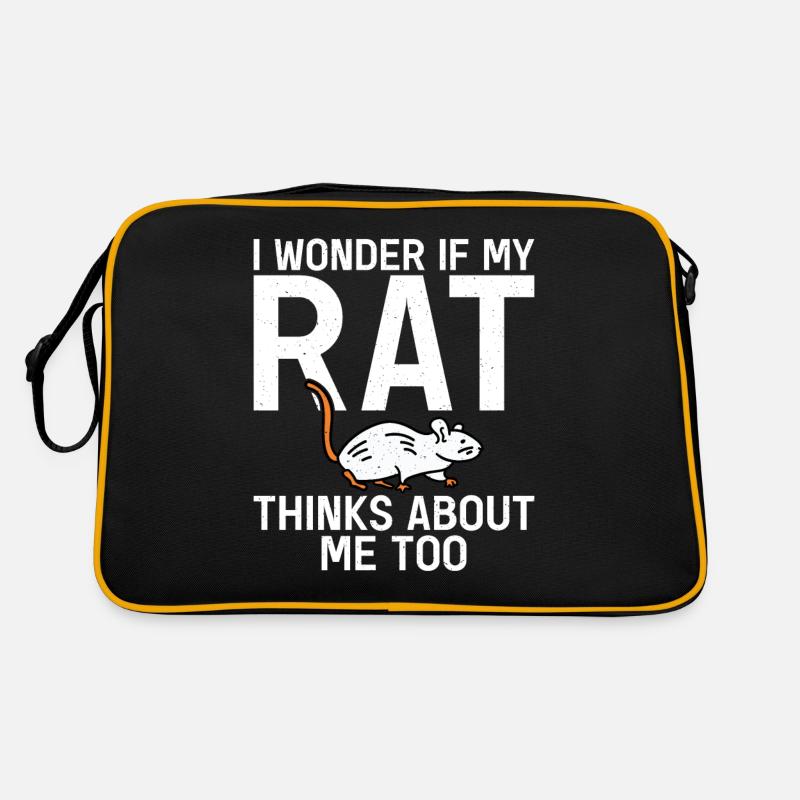Rat Propriétaire Cadeau Rats Lover Sac Retro
