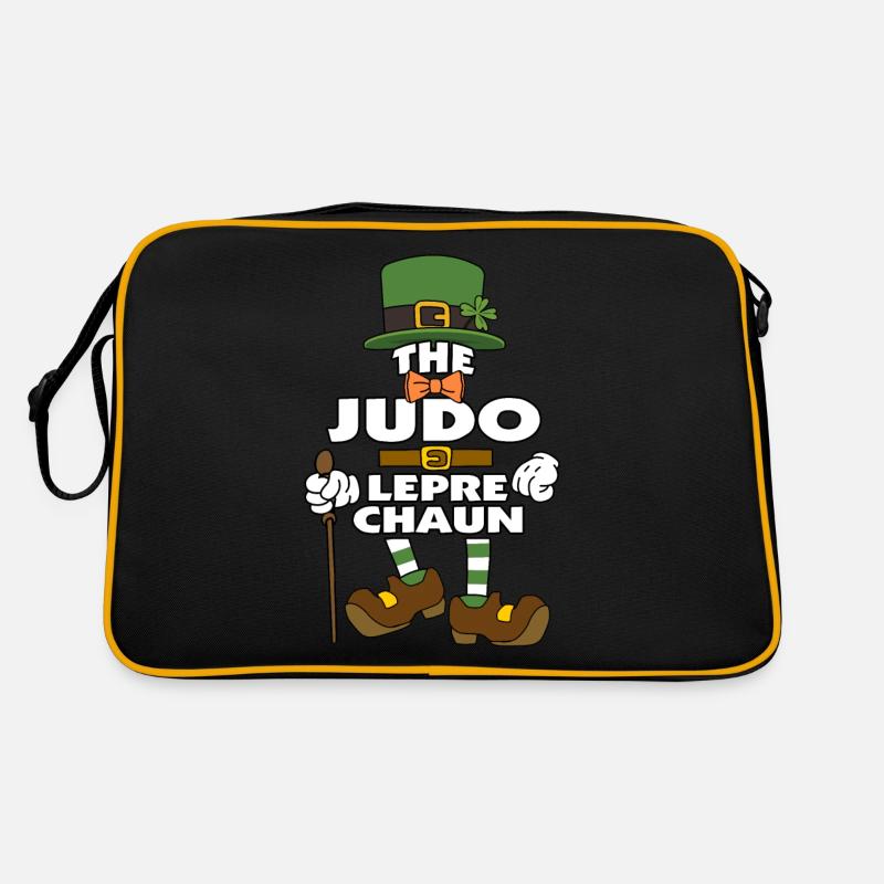 The Judo Leprechaun St Patrick's Day Retro Tasche