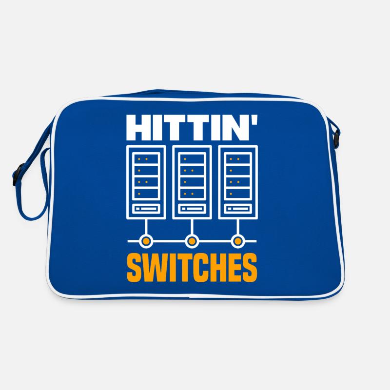 Hittin' Switches Network Admin Retro Bag