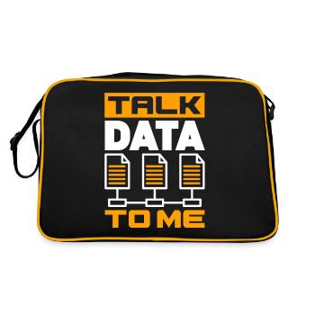Talk Data To Me Network Admin - Sac Retro - noir/or - Dos