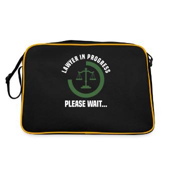 Law studies State Examination in Law University - Retro Bag - black/gold - Back