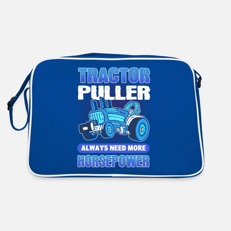 Tractor Puller Always Need More Horsepower Retro Bag