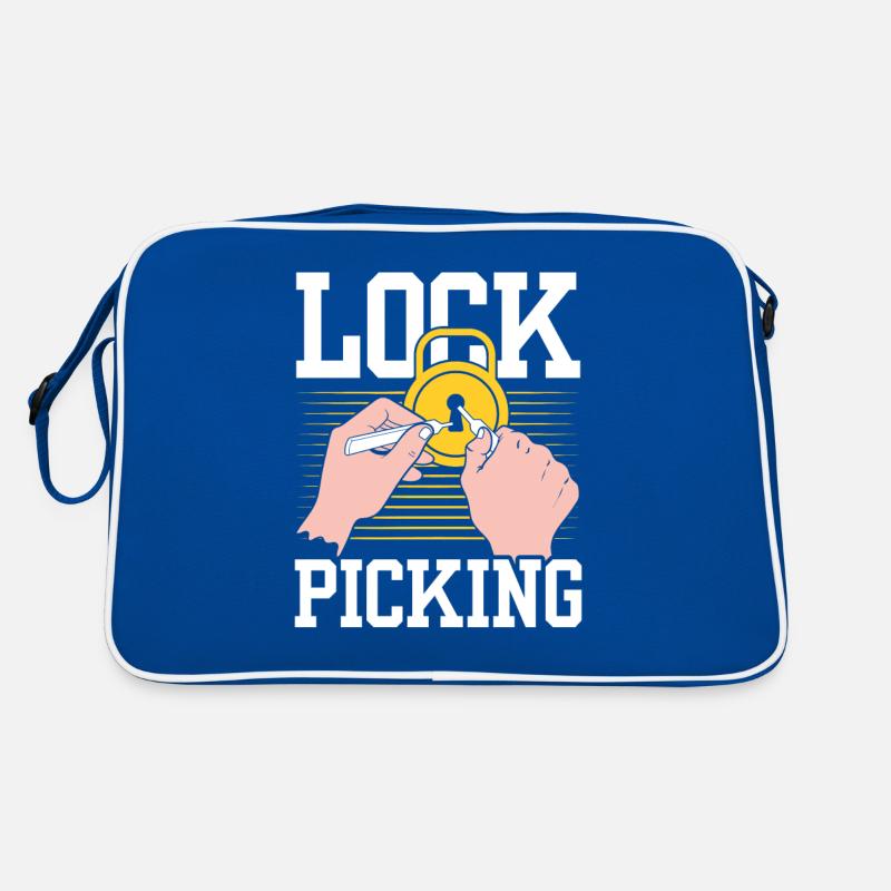 Crochetage de serrure Cracker Crack Lock Lockpicking Sac Retro