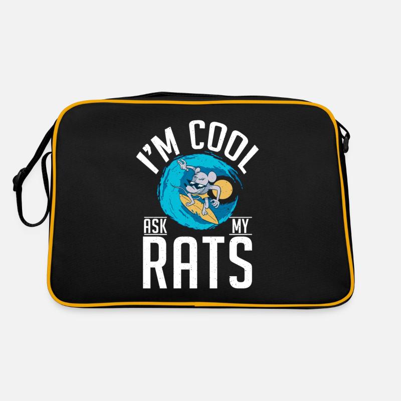 Rat Propriétaire Cadeau Rats Lover Sac Retro