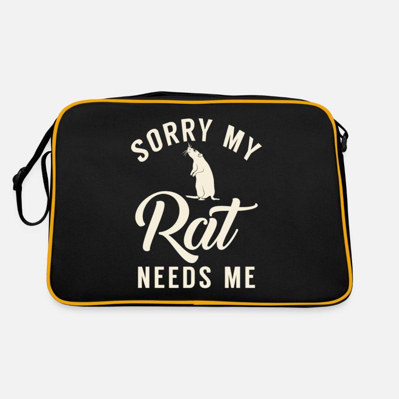Rat Propriétaire Cadeau Rats Lover Sac Retro
