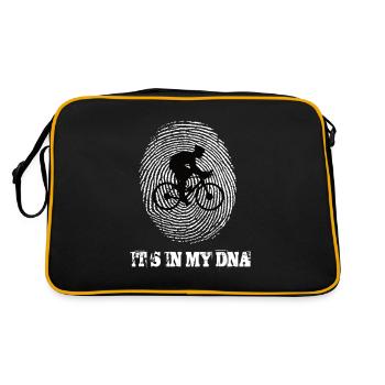 Gravel bike c’est dans mon ADN - Sac Retro - noir/or - Dos