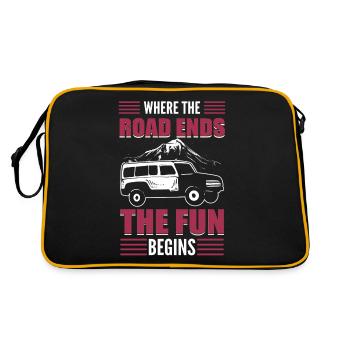 Tout-terrain hors route Course hors route hors route - Sac Retro - noir/or - Dos