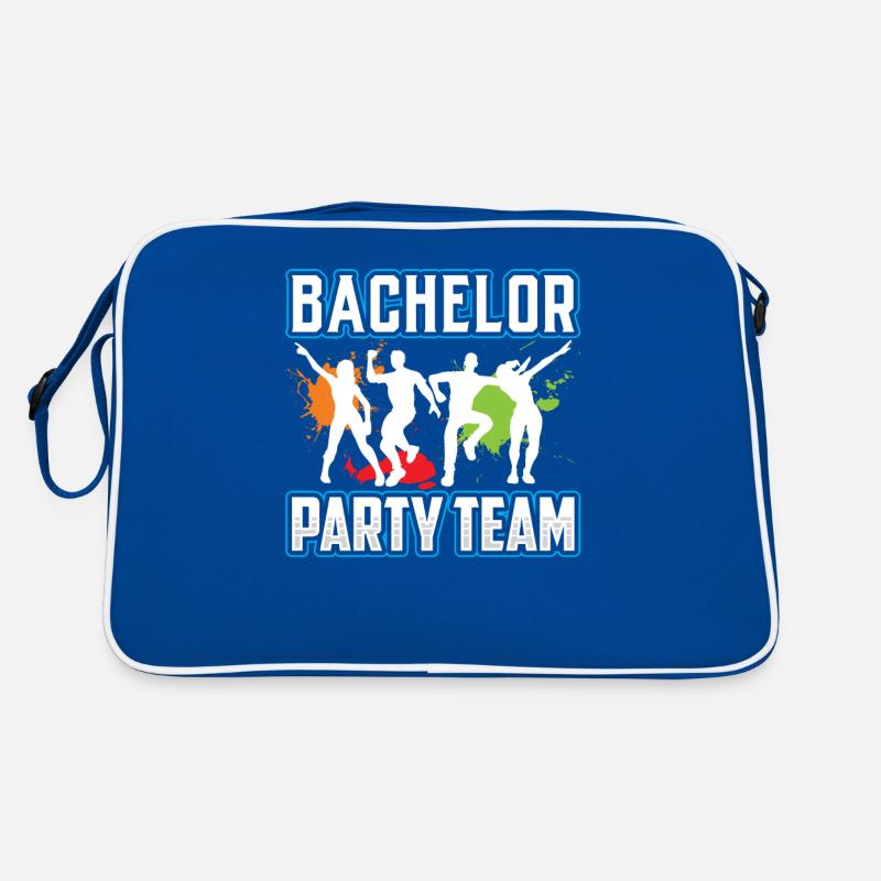 Bachelor Party Team Bachelor Bride Retro Bag