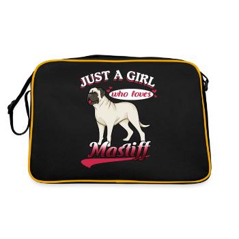 Mastiff - Retro Bag - black/gold - Back