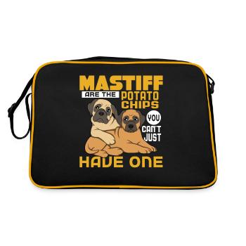 Mastiff - Retro Bag - black/gold - Back
