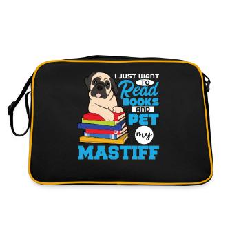 Mastiff - Retro Bag - black/gold - Back