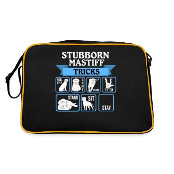 Mastiff - Retro Bag - black/gold - Back