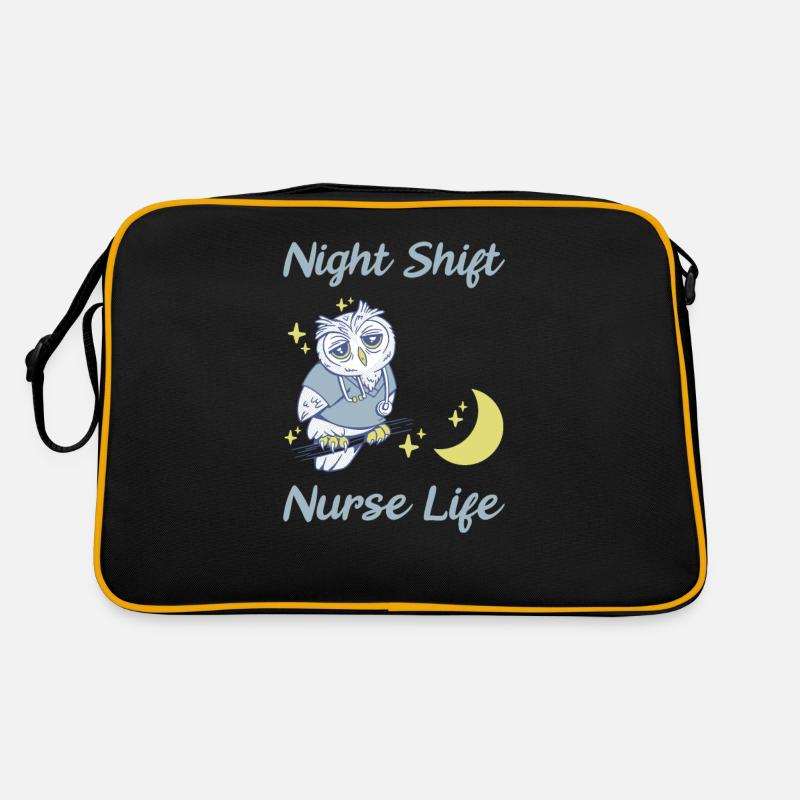 Notfallkrankenschwester Retro Tasche