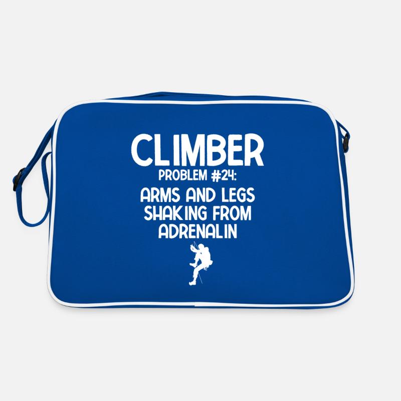 Klettern Bouldern Retro Tasche