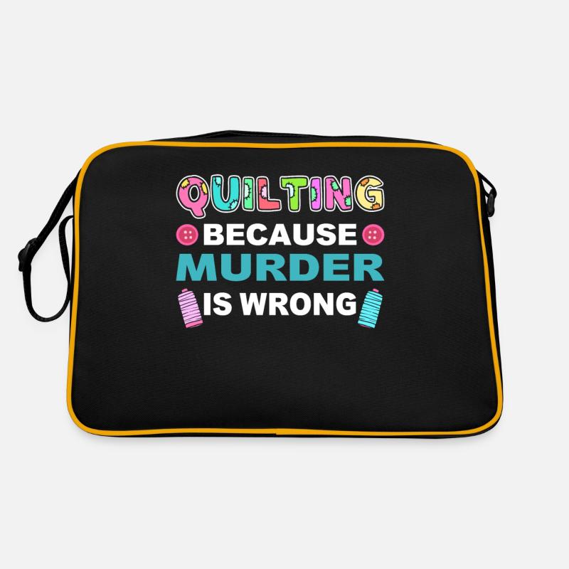 Stepparbeiten Steppen Nähen Näherin Handquilten Retro Tasche