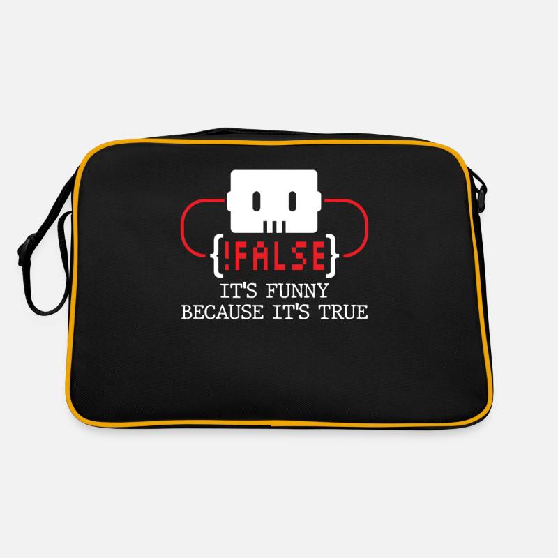 faux c’est drôle parce que c’est vrai faux vrai vrai Sac Retro