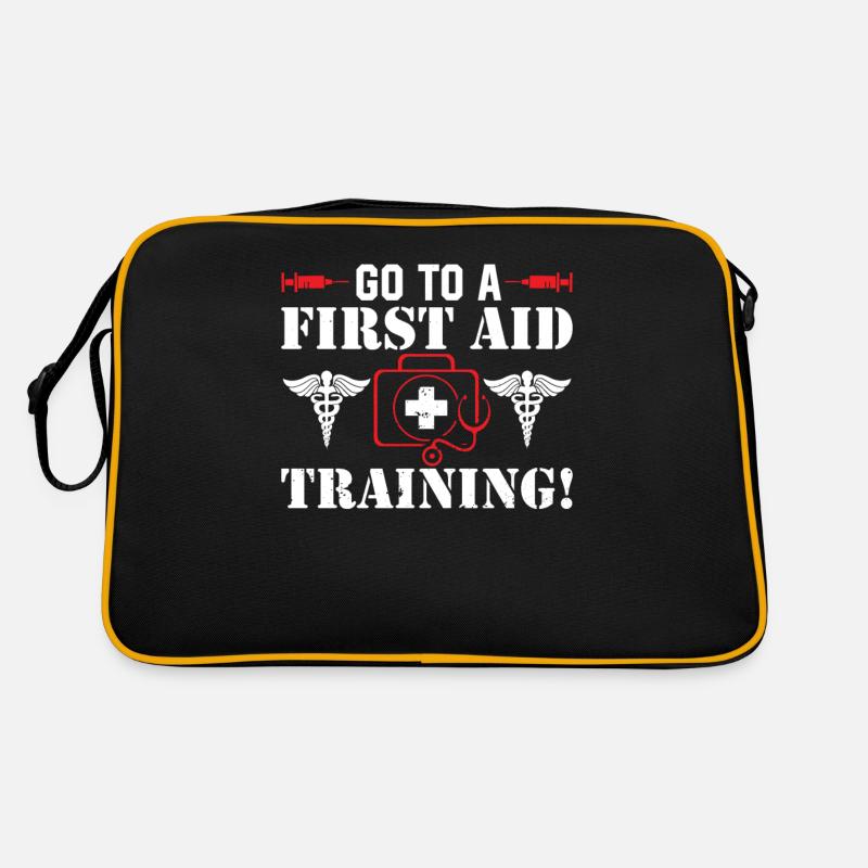 Participer à un instructeur de secourisme Sac Retro