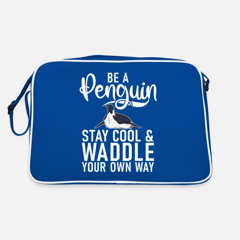 Penguin Lover Penguin Gifts Retro Bag