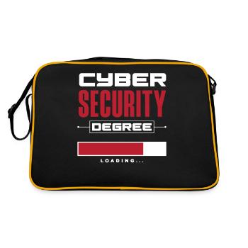 Chargement du degré de cybersécurité - Sac Retro - noir/or - Dos