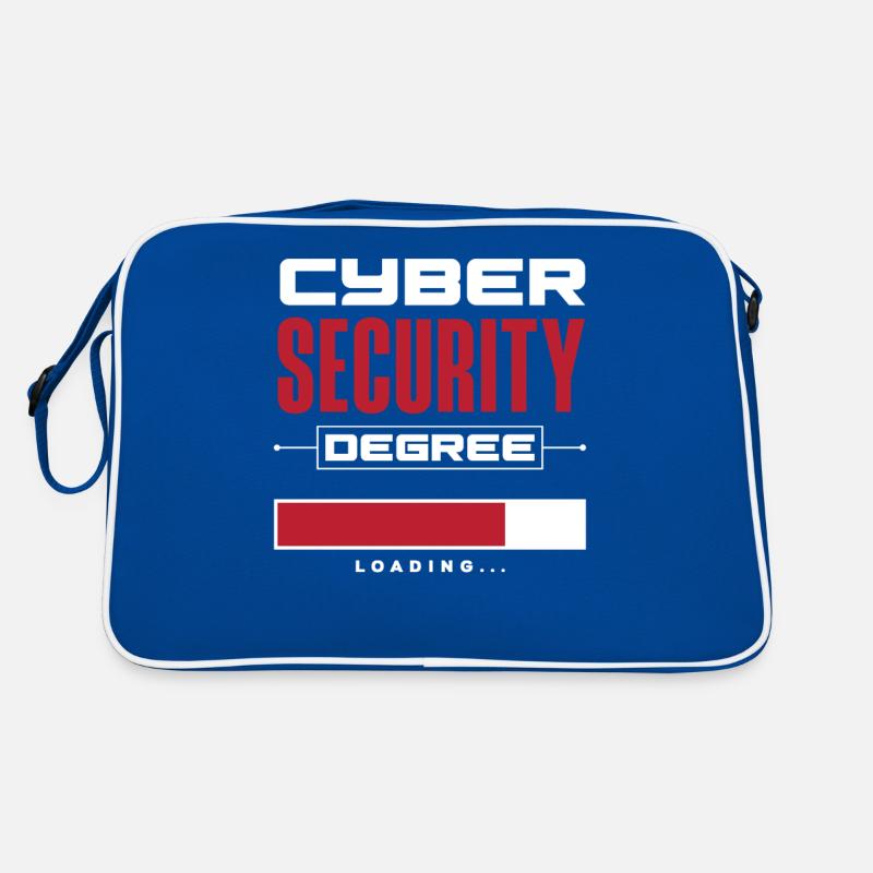 Cyber Security Degree Loading Retro Bag