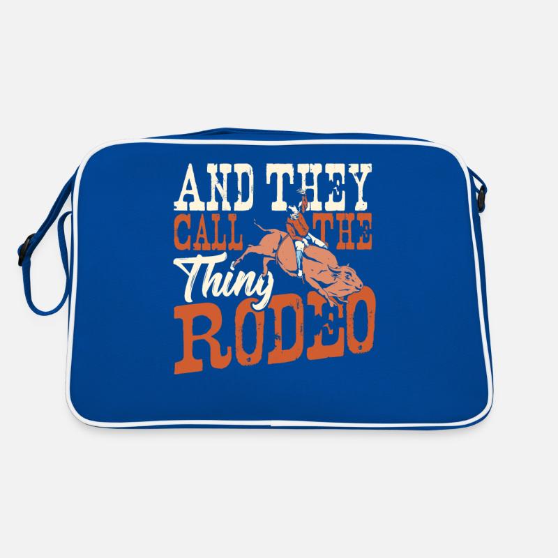 And They Call The Thing Rodeo Bullriding Retro Bag