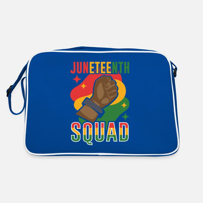 Juneteenth Team African American 1865 Black Retro Tasche