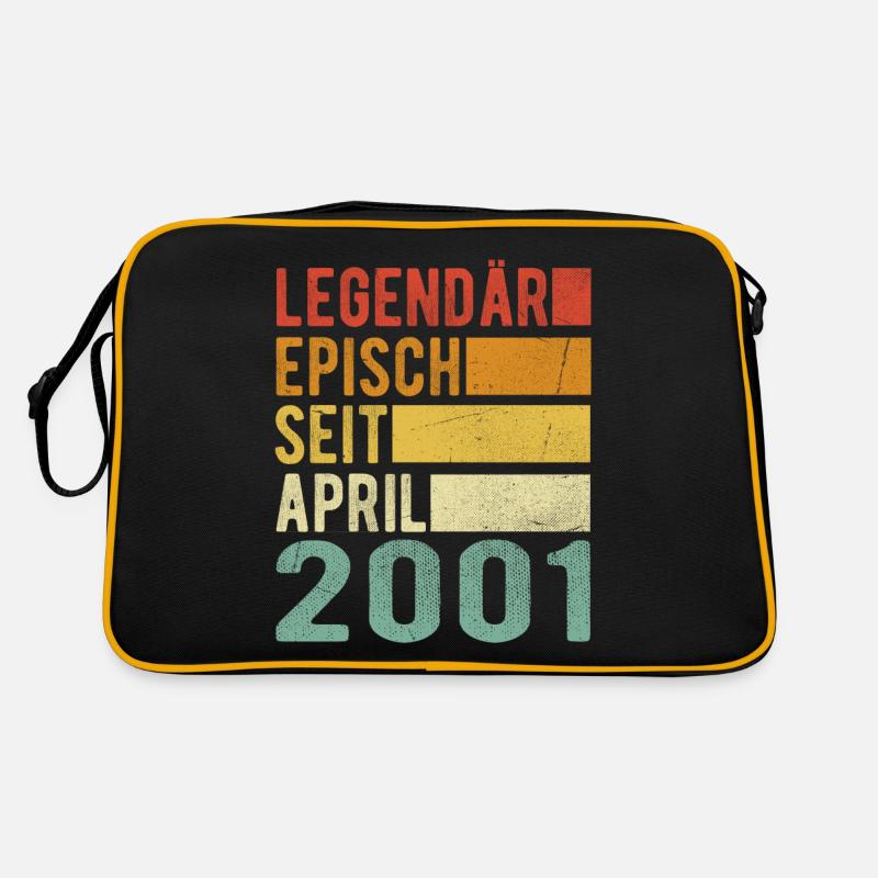 Legendär seit April 2001 Retro Tasche