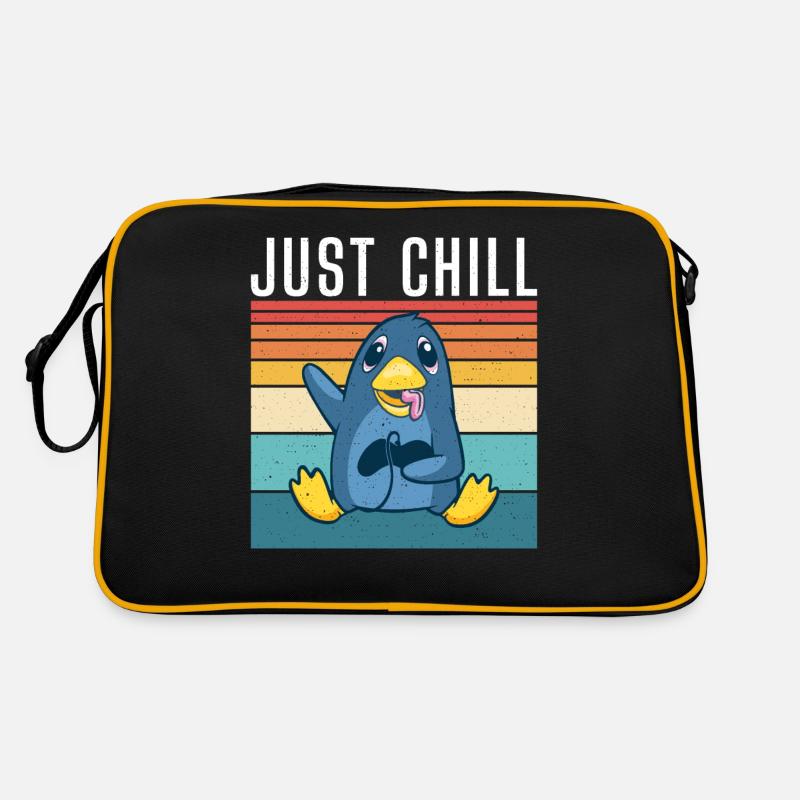 Penguin Lover Penguin Cadeaux Sac Retro