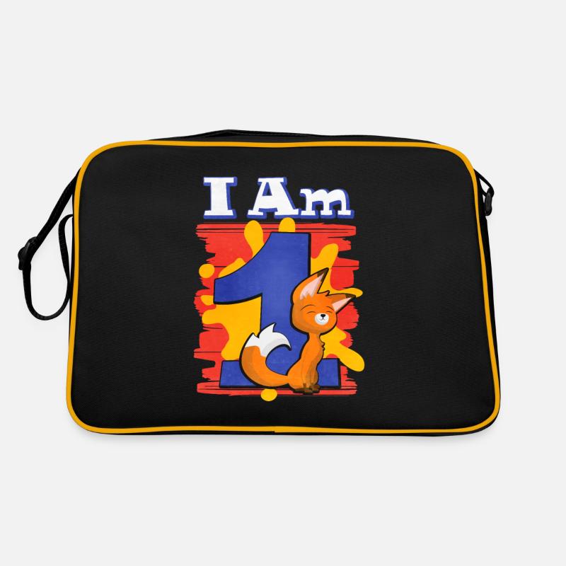 Ich Bin 1 Fuchs Retro Tasche