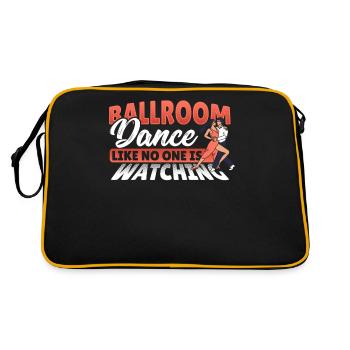 Ballroom Dance Like No One Is Watching Ballroom - Retro Bag - black/gold - Back
