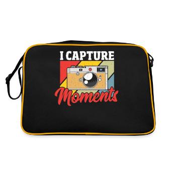 Photographe Photographie Photographie Amoureux Photo - Sac Retro - noir/or - Dos