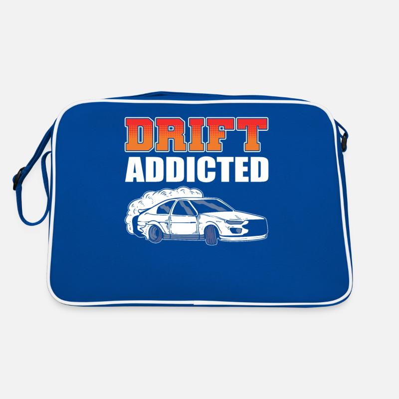 Course de voitures de drift accro à la dérive Sac Retro