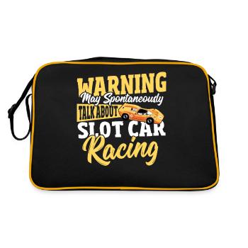 Slot Car Racing Slot Car Race Slot Car Racing - Sac Retro - noir/or - Dos
