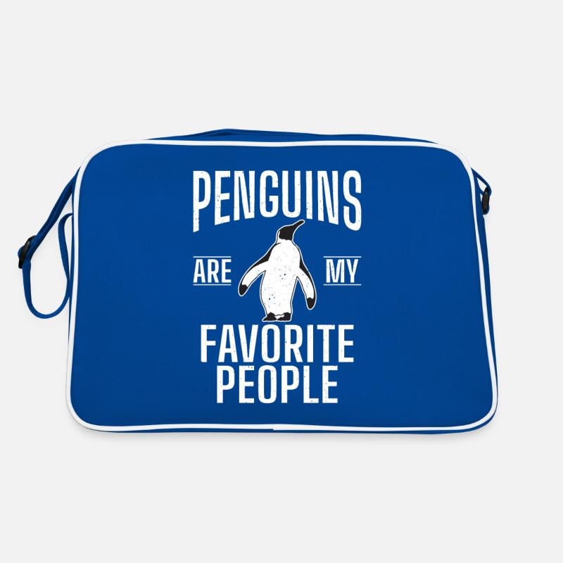 Pinguin Liebhaber Pinguin Geschenke Retro Tasche