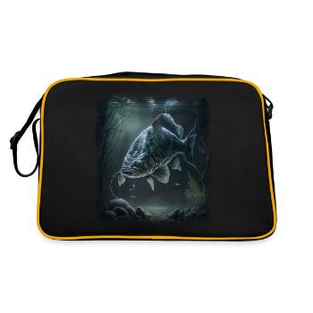 Carp fishing - Retro Bag - black/gold - Back
