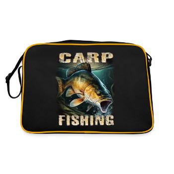 Carpe - Sac Retro - noir/or - Dos