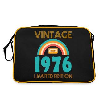 Rétro Classique 1976 - Sac Retro - noir/or - Dos