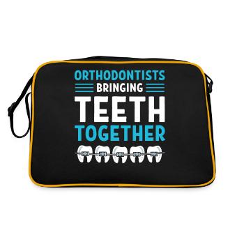 Orthodontistes Orthodontistes Dentistes Dentistes Dentistes - Sac Retro - noir/or - Dos