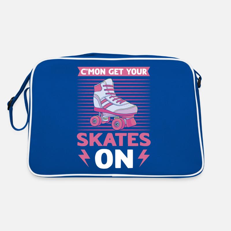 Roller Skating Roller Derby Roller Skating Skate Sac Retro
