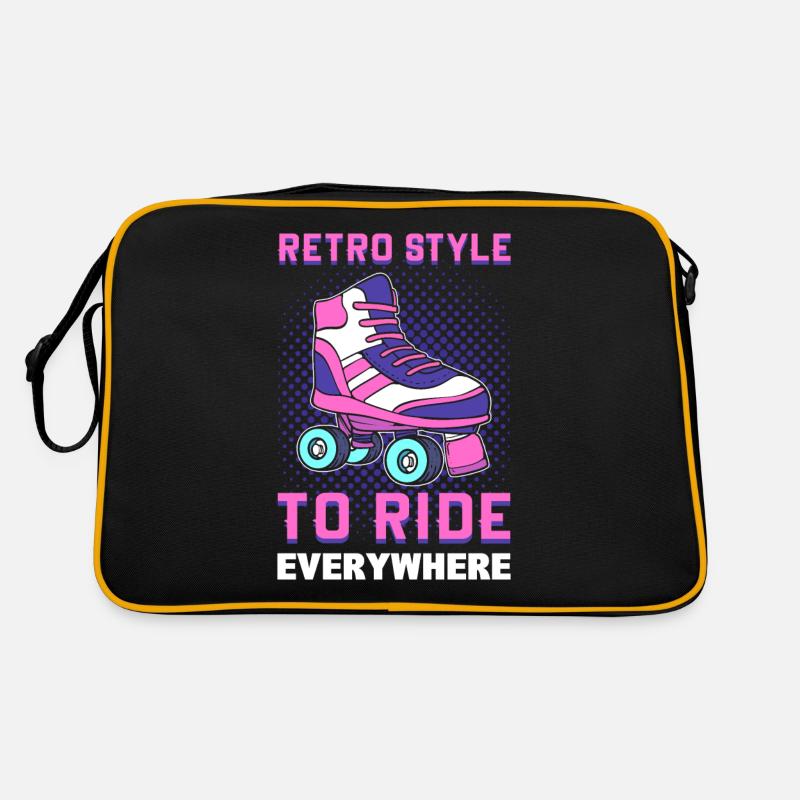 Roller Skating Roller Derby Roller Skating Sports Sac Retro