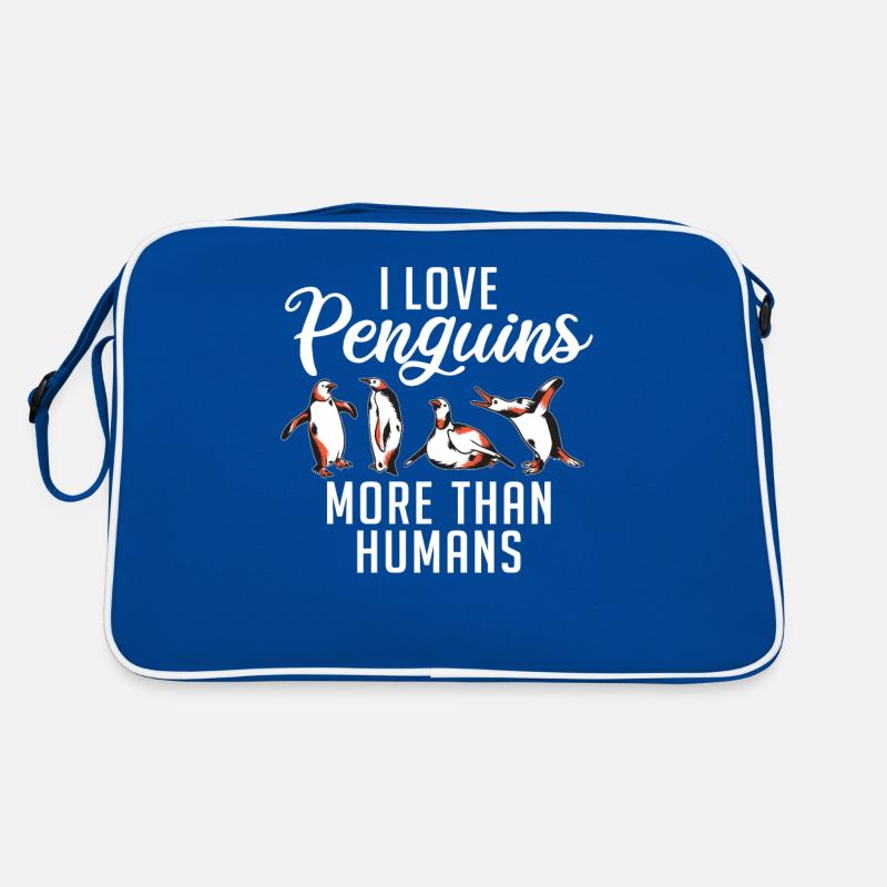 Penguin Lover Penguin Gifts Retro Bag